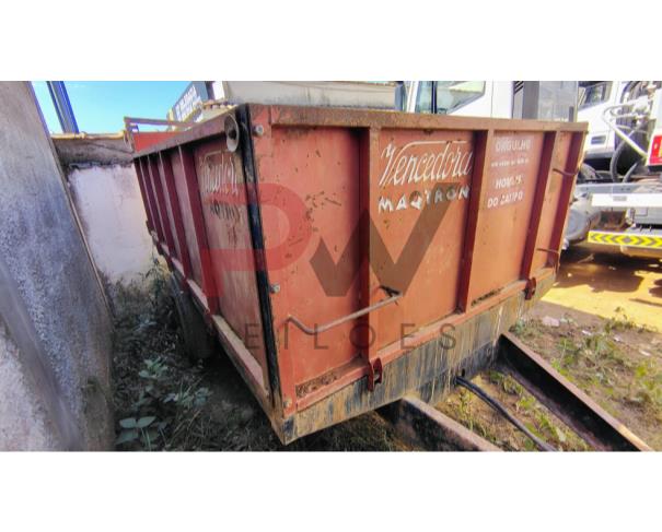 Foto de LOTE CONTENDO CARRETINHA HIDRAULICA MAQTRON W500, FILIPADA, NO ESTADO EM QUE SE ENCONTRA.