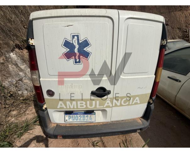 Foto de CAMINHONETE FIAT/DOBLO 1.8 ATENA AMB, ALCOOL/GASOLINA, 2014/2014, BRANCA, CHASSI: 9BD223156E2038559, RENAVAM: 01285141099, NO ESTADO EM QUE SE ENCONTRA.
