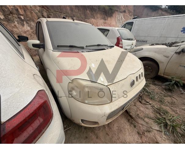 Foto de AUTOMOVEL FIAT/UNO ECONOMY, ALCOOL/GASOLINA, BRANCA, 2014/2014, CHASSI: 9BD195173E0579131, RENAVAM: 01012220238, NO ESTADO EM QUE SE ENCONTRA. 