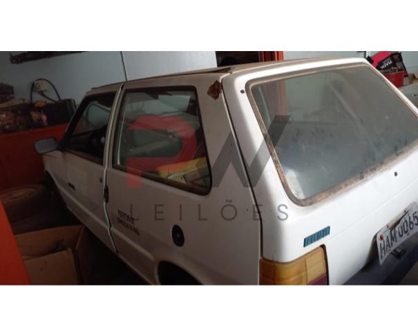 Foto de PASSAGEIRO / AUTOMOVEL FIAT/UNO MILLE FIRE, 2002/2003, GASOL, BRANCA, PLACA HAM - 0065, RENAVAM: 792507614, CHASSI: 9BD15802534435918. NO ESTADO EM QUE SE ENCONTRA. 