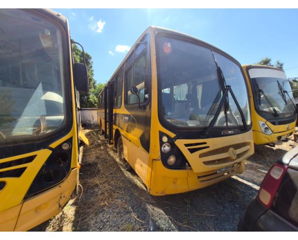 Foto de ONIBUS  M.BENZ/INDUSCAR FOZ U, DIESEL, AMARELA, 2010/2010, CHASSI: 9BM384067AB724325, RENAVAM: 00226543730, NO ESTADO EM QUE SE ENCONTRA. 