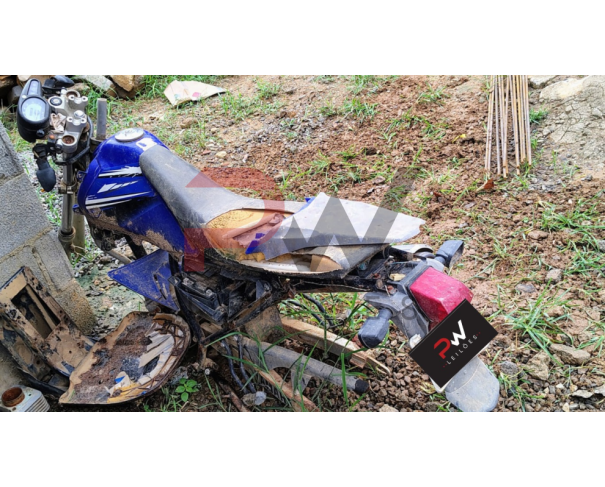 Foto de MOTOCICLE YAMAHA/XTZ 125E, 2011/2012, GASOLINA, AZUL, CHASSI: ...25536, NO ESTADO EM QUE SE ENCONTRA.
