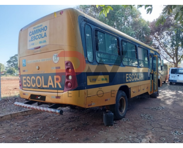 Foto de ONIBUS VW/15.190 EOD E.HD ORE, DIESEL, AMARELA, 2013/2014, CHASSI: ...08977, NO ESTADO EM QUE SE ENCONTRA.