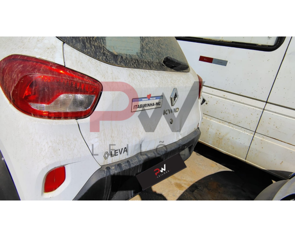 Foto de AUTOMOVEL RENAULT/KWID ZEN 2, 2022/2023, ALC/GASOL, BRANCA, CHASSI: 93YRBB000PJ212379, RENAVAM: 01294259331, NO ESTADO EM QUE SE ENCONTRA.