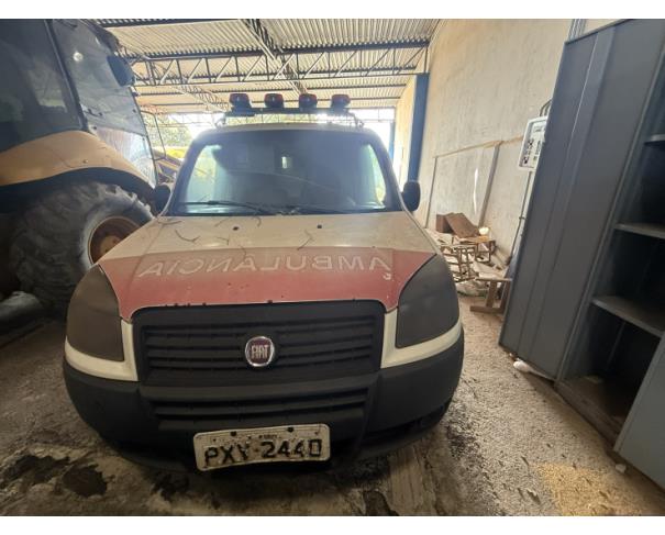 Foto de CAMINHONETE FIAT/DOBLO RONTAN AMB2, ALCOOL/GASOLINA, BRANCA, 2016/2016, CHASSI: 9BD22315UG2042007, RENAVAM: 01087829620, NO ESTADO EM QUE SE ENCONTRA. 