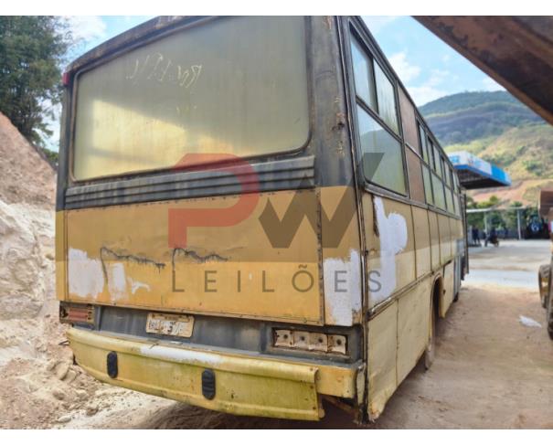 Foto de ONIBUS M.B./M.BENZ OF 1115, DIESEL, 1990/1990, AMARELA, CHASSI: 9BM384091LB880620, RENAVAM: 247792217, NO ESTADO EM QUE SE ENCONTRA.