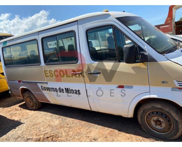 Foto de PAS/MICROONIBUS I/M.BENZ313CDI SPRINTERM, DIESEL, ANO/MOD 2006/2007, COR BRANCA, NO ESTADO EM QUE SE ENCONTRA. 