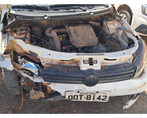 Foto de AUTOMOVEL VW/NOVO GOL TL MCV, ALCOOL/GASOLINA, BRANCA, 2017/2018, CHASSI: 9BWAG45U5JT025422, RENAVAM: 01158912754, NO ESTADO EM QUE SE ENCONTRA. 