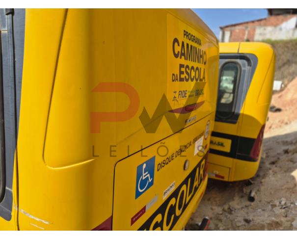Foto de ONIBUS VW/15.190 EOD E.HD ORE, DIESEL, 2013/2014, AMARELA, CHASSI: 9532E82W4ER408235, RENAVAM: 00992300991, NO ESTADO EM QUE SE ENCONTRA.