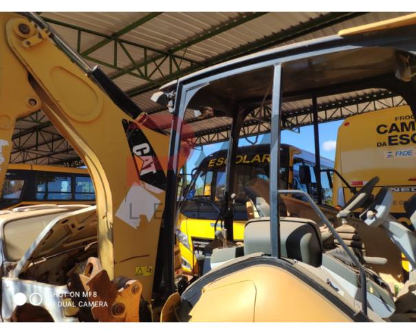 Foto de RETROESCAVADEIRA CATERPILLAR - CHASSI: CAT0416EVMFG04994, ANO 2013/2013, PLACA FICTICIA: RET-4160, NO ESTADO EM QUE SE ENCONTRA.