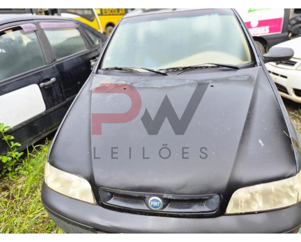 Foto de CAR/CAMINHONETE/C. ABERT, FIAT/STRADA FIRE, PRETA, GASOLINA, 2004/2005, CHASSI: 9BD27801052434748, RENAVAM: 845468669, NO ESTADO EM QUE SE ENCONTRA.