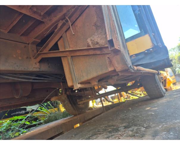 Foto de ONIBUS M.BENZ/INDUSCAR FOZ U, DIESEL, AMARELA, 2010/2010, CHASSI: 9BM384067AB723711, RENAVAM: 00226537030, NO ESTADO EM QUE SE ENCONTRA.