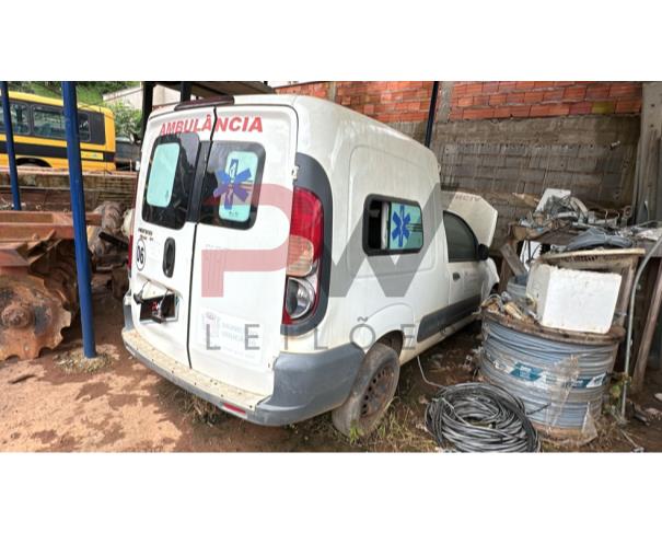 Foto de CAMINHONE FIAT/FIORINO ATENA AMB, ALCOOL/GASOLINA, BRANCA, 2017/2018, CHASSI: ...98456, NO ESTADO EM QUE SE ENCONTRA. 