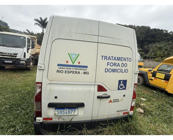 Foto de MICROONIB RENAULT/MASTER JI MBUS C, DIESEL, BRANCA, 2023/2024, CHASSI: 93YF6200XRJ610287, RENAVAM: 01337425734, NO ESTADO EM QUE SE ENCONTRA.