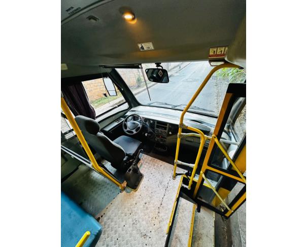 Foto de ONIBUS IVECO/CITYCLASS 70C17, DIESEL, AMARELA, 2012/2013, NO ESTADO EM QUE SE ENCONTRA.