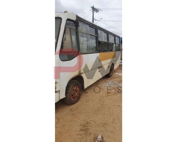 Foto de PASSAGEIRO / ONIBUS M.BENZ/OF 812, DIESEL, BRANCA, 1995/1996, PLACA OQQ-6134, CHASSI: 9BM688187SB076136, RENAVAM: 00546081339, NO ESTADO EM QUE SE ENCONTRA. 