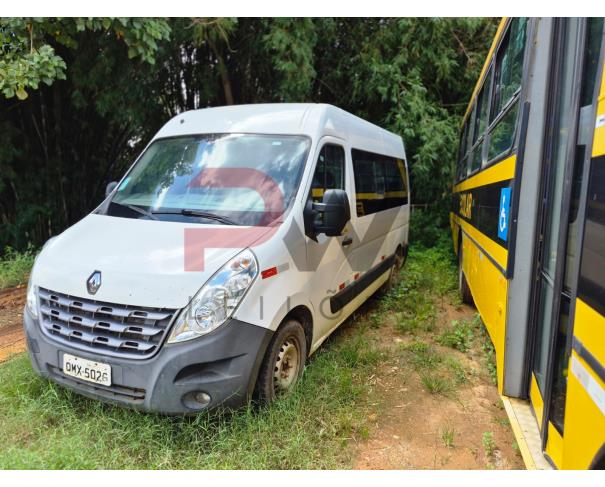 Foto de MICROONIBUS, RENAULT/M REVESCAP L3H2, BRANCA, 2017/2018, DIESEL, RENAVAM: 01126637090, CHASSI: 93YMAFEXNJJ708110, NO ESTADO EM QUE SE ENCONTRA.
