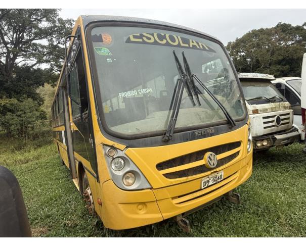 Foto de ONIBUS VW/15.190 EOD E.S.ORE, DIESEL, AMARELA, 2012/2013, CHASSI: 9532E82W7DR303400, RENAVAM: 00507284739, NO ESTADO EM QUE SE ENCONTRA.