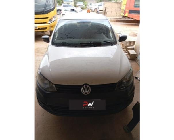 Foto de PAS/AUTOMOVEL VW/ NOVO  VOYAGE TL MBV, ALCOOL/GASOLINA, BRANCA, 2017/2018, CHASSI: ...77734, NO ESTADO EM QUE SE ENCONTRA.