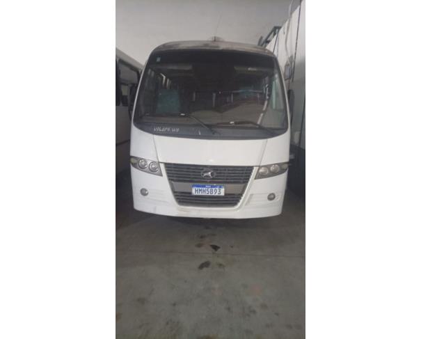 Foto de ONIBUS, MARCOPOLO/VOLARE W8 ON, BRANCA, 2008/2009, DIESEL, CHASSI: 93PB12E3P9C028755, RENAVAM: 00122502507, NO ESTADO EM QUE SE ENCONTRA.