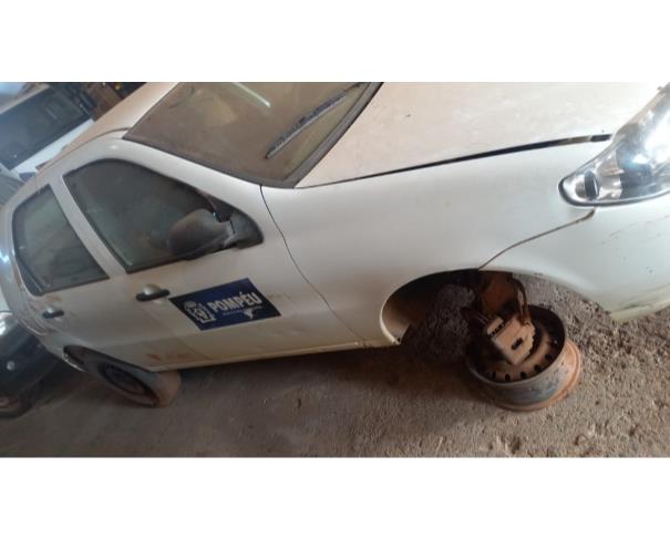 Foto de AUTOMOVEL  FIAT/PALIO FIRE, ALCOOL/GASOLINA, BRANCA, 2016/2016, CHASSI: 9BD17122ZG7584535, RENAVAM: 01090961577, NO ESTADO EM QUE SE ENCONTRA.