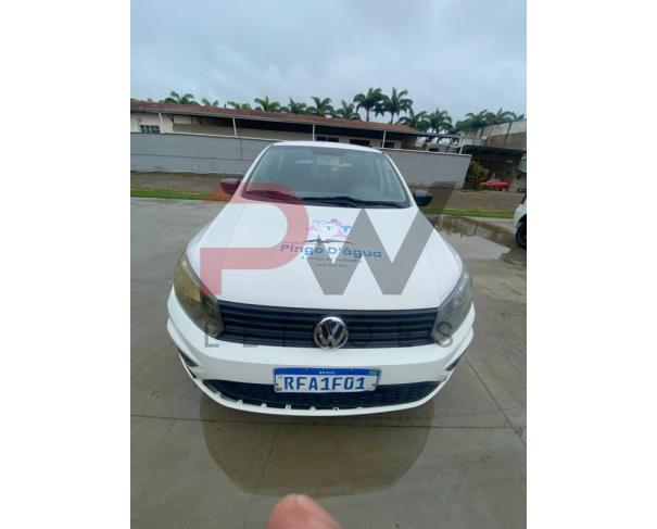 Foto de AUTOMOVEL VW/GOL 1.0L MC4, RENAVAM Nº 01228068167, CHASSI Nº 9BWAG45U2MT015967, ANO FABRICAÇÃO 2020, ANO MODELO 2021, COR BRANCA, FLEX (ÁLCOOL/GASOLINA), 84 CV, VEÍCULO DE 5 PASSAGEIROS, NO ESTADO EM QUE SE ENCONTRA.