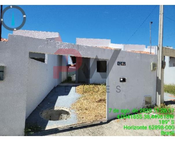Foto de HORIZONTE/CE - CASA - RESIDENCIAL HIBISCUS - RUA L N. 136-D, QD 01 LT 02 - VERTENTE