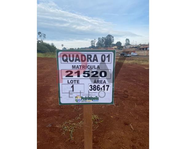 Foto de QUADRA 01, LOTE 01, AVENIDA COMERCIAL DO VALLE, LOTEAMENTO VIA COMERCIAL DO VALLE, PEDRINÓPOLIS/MG, ÁREA DE 386,17 M². MATRÍCULA: 21520. NO ESTADO EM QUE SE ENCONTRA.