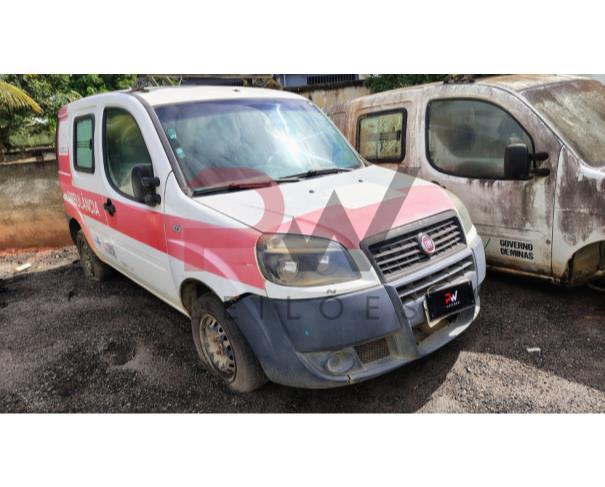 Foto de CAMINHONE FIAT/DOBLO GREENCAR MO4, 2016/2016, BRANCA, ALCOOL/GASOLINA, CHASSI: ...42481, NO ESTADO EM QUE SE ENCONTRA.