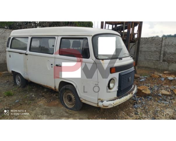 Foto de MISTO / CAMIONETA VW/KOMBI, 2007/2008, BRANCA, ALC/GASOL, PLACA LPA-3C97, CHASSI: 9BWGF07XX8P001777, RENAVAM: 00925189464, NO ESTADO EM QUE SE ENCONTRA.