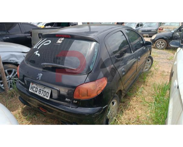 Foto de PASSAGEIRO / PEUGEOT /  206 14 FELINE / Placa: HCQ8700 / UF: MG Município: Juiz de Fora / Ano fabricação: 2005 /Ano modelo: 2005 / Cor: PRETA / Chassi: 9362AKFW96B022999 / Motor: 10DBS10027270 / RENAVAM: 00872129497, NO ESTADO EM QUE SE ENCONTRA. 