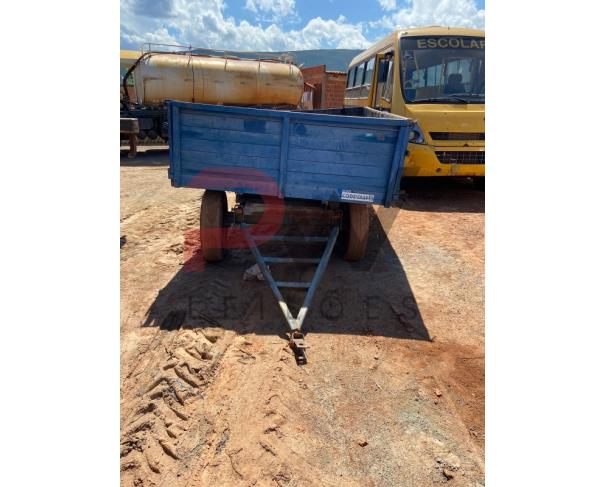 Foto de CARRETA DE TRATOR MARCA LAC. NO ESTADO EM QUE SE ENCONTRA.