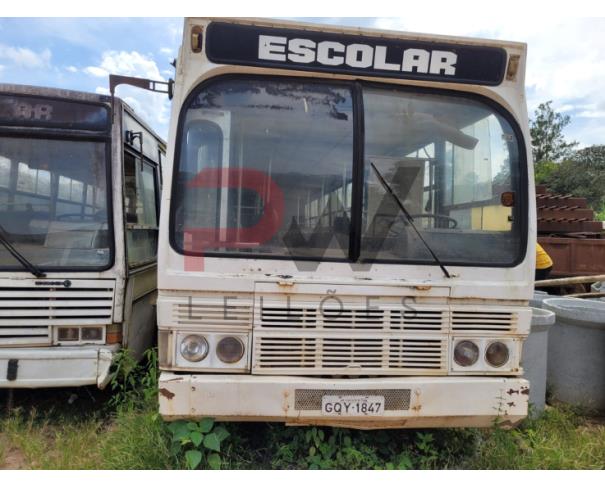 Foto de PASSAGEIRO / ONIBUS M.BENZ/OF 1318, 1989/1989, DIESEL, BRANCA, PLACA GQY - 1847, RENAVAM: 314047964, CHASSI: 9BM384088KB845020. NO ESTADO EM QUE SE ENCONTRA. 