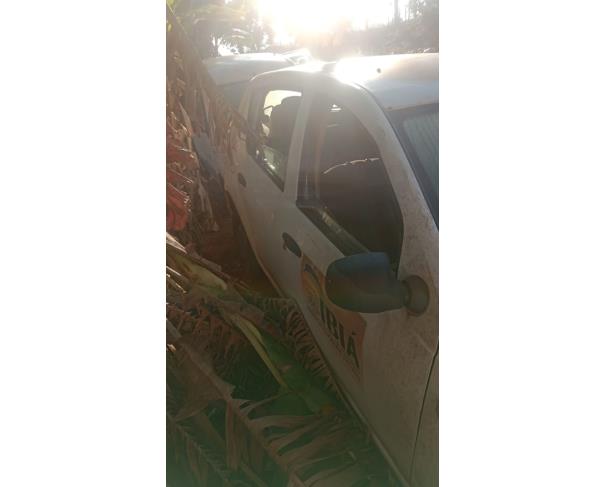 Foto de AUTOMOVEL RENAULT/SANDERO AUT1016V, ALCOOL/GASOLINA, BRANCA, 2014/2014, CHASSI: 93YBSR6RHEJ349839, RENAVAM: 01005776145, NO ESTADO EM QUE SE ENCONTRA.