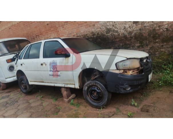 Foto de AUTOMOVEL, VW/GOL 1.0 GIV, BRANCA, 2008/2009, ALCOOL/GASOLINA, CHASSI: 9BWAA05WX9P043527, RENAVAM: 00974278840, NO ESTADO EM QUE SE ENCONTRA.