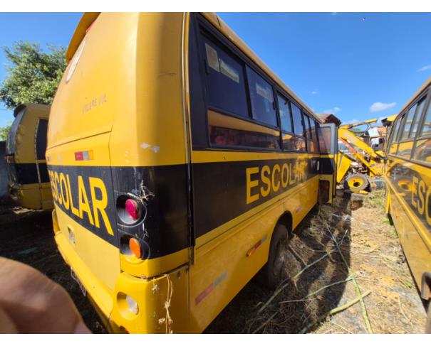 Foto de ONIBUS MARCOPOLO/VOLARE V8L ESC, DIESEL, AMARELA, 2009/2009, CHASSI: 93PB42G3P9C030042, RENAVAM: 00150807694, NO ESTADO EM QUE SE ENCONTRA. 