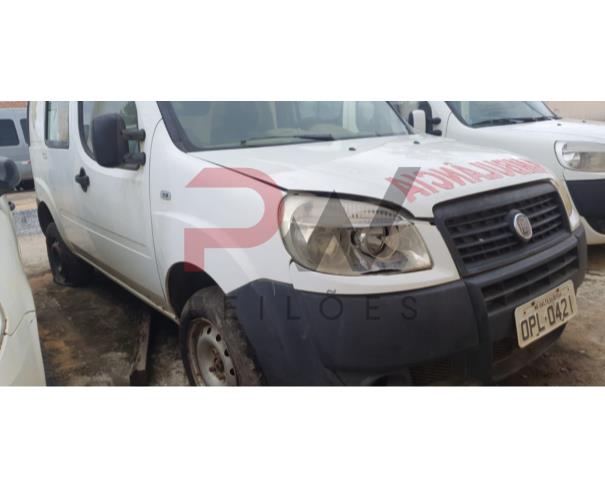 Foto de ESPECIAL / CAMINHONETE FIAT/DOBLO 1.8 ATENA AMB, BRANCA, ALCOOL/GASOLINA, 2012/2013, PLACA OPL-0421, CHASSI: 9BD223156D2030312, RENAVAM: 525499946, NO ESTADO EM QUE SE ENCONTRA. 