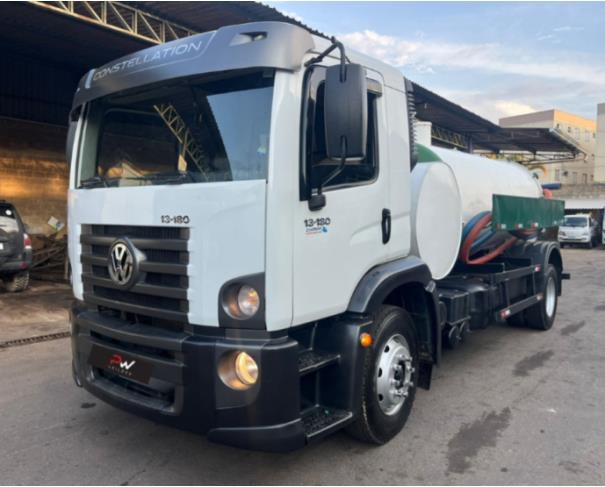 Foto de CAMINHAO VW/13.180 CNM, DIESEL, BRANCA, 2010/2010, NO ESTADO EM QUE SE ENCONTRA. 