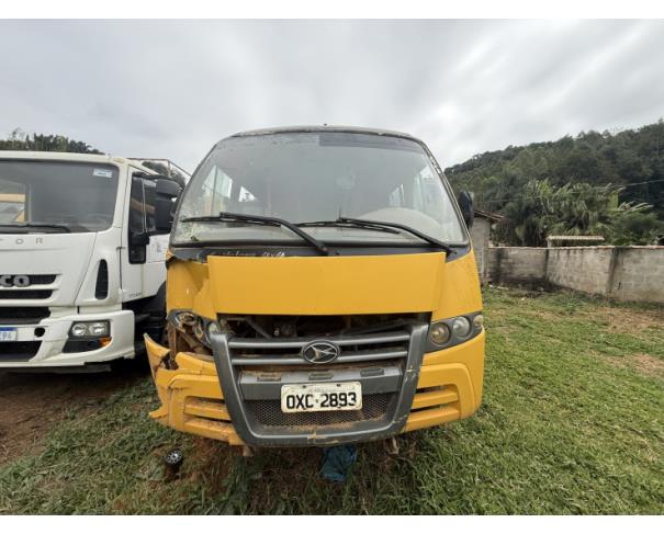 Foto de ONIBUS MPOLO/VOLARE V8L 4X4 EO, DIESEL, AMARELA, 2013/2014, CHASSI: 93PB58M1MEC050592, RENAVAM: 00995803790, NO ESTADO EM QUE SE ENCONTRA.