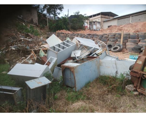 Foto de LOTE CONTENDO SUCATA DE DIVERSOS MATERIAIS, 0,40 POR KG, NO ESTADO EM QUE SE ENCONTRA.