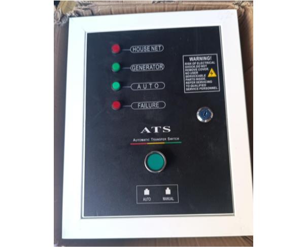 Foto de 01 UM PAINEL AUTOMÁTICO DE TRANFERÊNCIA, NO ESTADO EM QUE SE ENCONTRA.