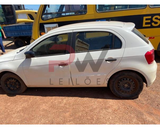 Foto de PAS/AUTOMOVEL VW/GOL 1.0L MC4, ALCOOL/GASOLINA, ANO/MOD 2019/2020, COR BRACA, NO ESTADO EM QUE SE ENCONTRA.