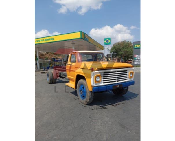 Foto de CARGA CAMINHAO, FORD/11000, DIESEL, AMARELA, 1985/1985, CHASSI:...06589, NO ESTADO EM QUE SE ENCONTRA. 