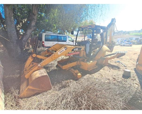 Foto de RETROESCAVADEIRA 416E, ANO: 2013, SÉRIE: CAT0416ECMFG04993, NO ESTADO EM QUE SE ENCONTRA.