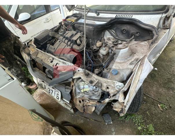 Foto de AUTOMOVEL FIAT/UNO MILLE ECONOMY, ALCOOL/GASOLINA, BRANCA, 2010/2011, CHASSI: ...84559, NO ESTADO EM QUE SE ENCONTRA. 