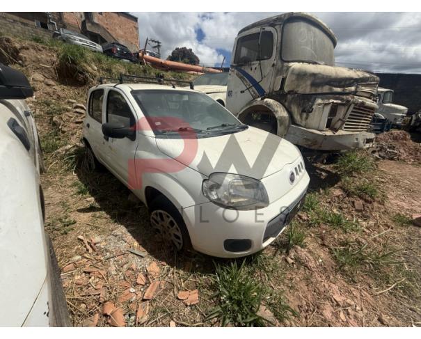 Foto de PASSAGEIRO / AUTOMOVEL FIAT/UNO VIVACE 1.0, 2014/2014, ALC/GASOL, BRANCA, CHASSI: 9BD195152E0554332, RENAVAM: 00997100788, NO ESTADO EM QUE SE ENCONTRA. ESTÁ EM FUNCIONAMENTO.