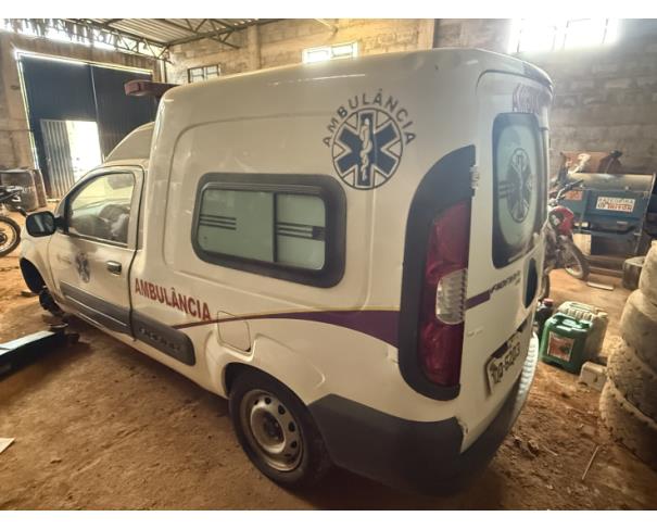 Foto de CAMINHONETE FIAT/FIORINO ATENA AMB, ALCOOL/GASOLINA, BRANCA, 2018/2018, CHASSI: 9BD2651JHJ9109491, RENAVAM: 01157478163, NO ESTADO EM QUE SE ENCONTRA. 