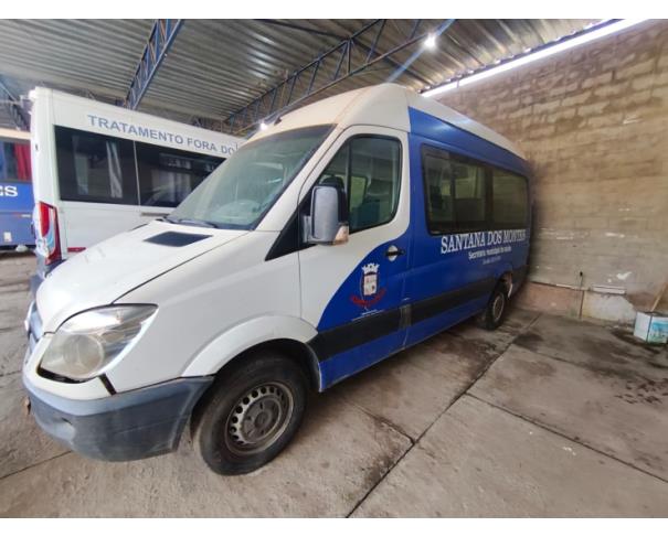 Foto de MICROONIBUS, I/M.BENZ 415CDISPRINTERM, 2014/2014, BRANCA, DIESEL, CHASSI: 8AC906633EE097310, RENAVAM: 01026270453, NO ESTADO EM QUE SE ENCONTRA.