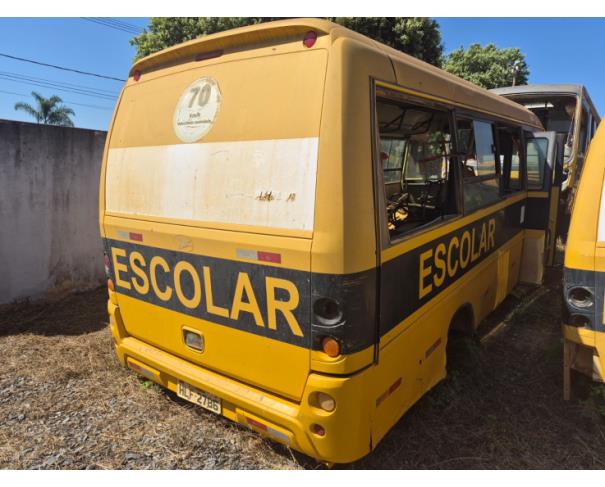 Foto de ONIBUS MARCOPOLO/VOLARE V8L ESC, DIESEL, AMARELA, 2009/2009, CHASSI: 93PB42G3P9C030307, RENAVAM: 00184364205, NO ESTADO EM QUE SE ENCONTRA. 