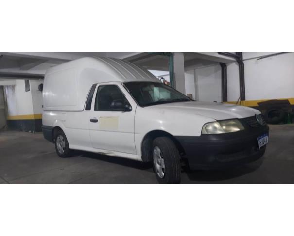 Foto de CARGA / CAMINHONETE VW/SAVEIRO 1.6, 2003/2003, GASOLINA, BRANCA, PLACA HQH - 8I48, RENAVAM: 00802835554, CHASSI: 9BWEB05XX34006512, NO ESTADO EM QUE SE ENCONTRA